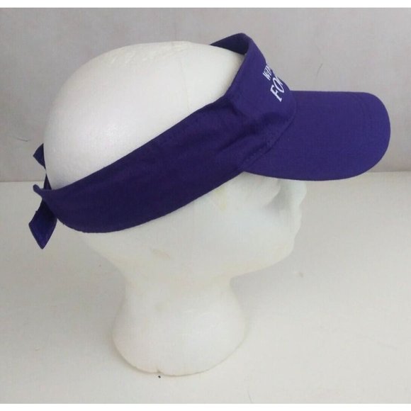 Winter Springs Football Unisex Embroidered Adjustable Visor Cap Hat - Picture 3 of 7